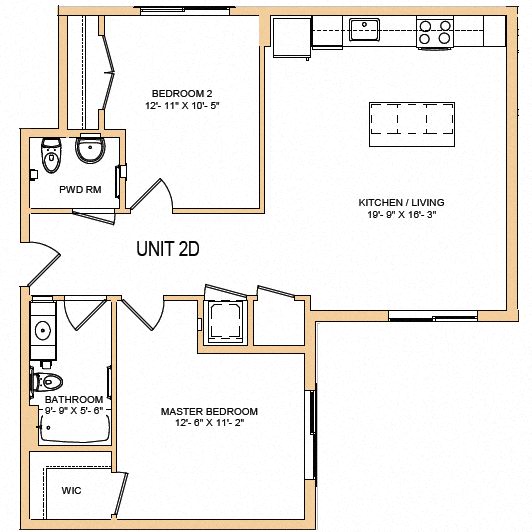 Suite A Floorplan